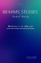 Brahms Studies for Pedal Harp: Waltzes 1 - 16 (Op. 39) P.O.D. cover